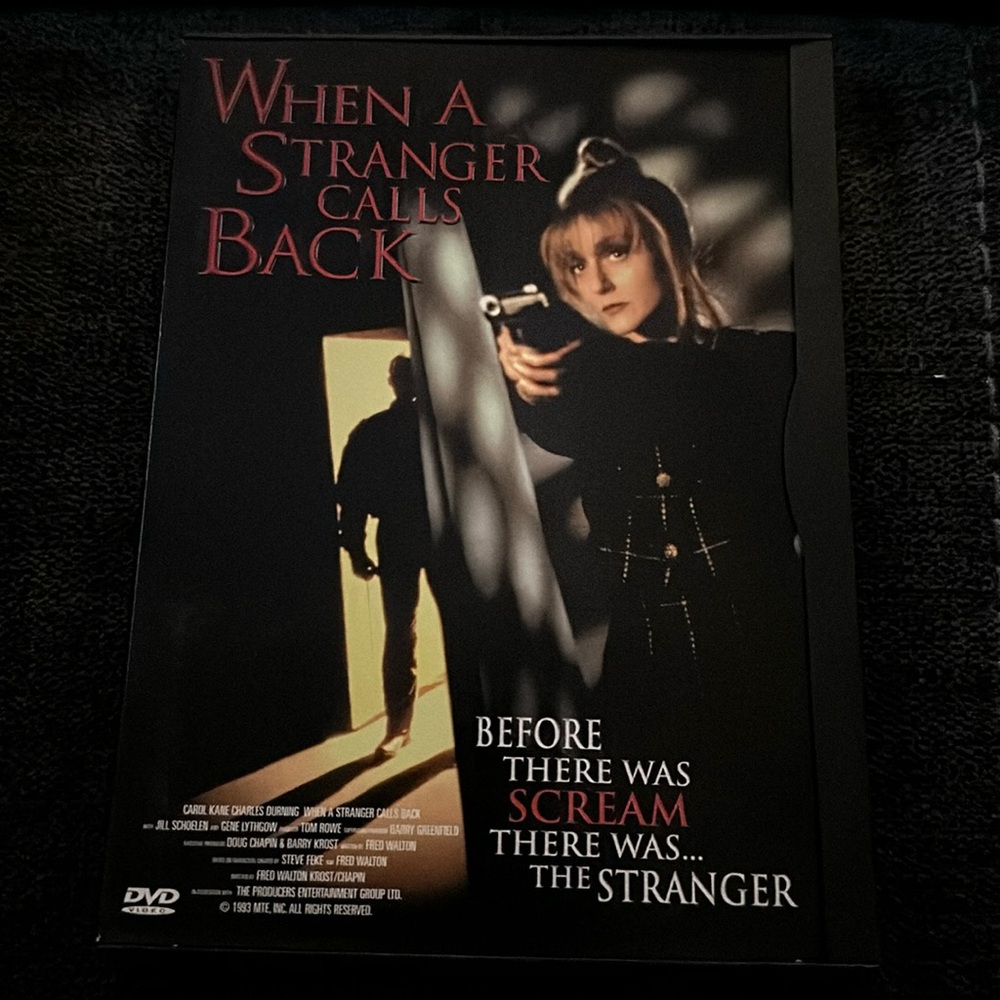 When a Stranger Calls Back DVD